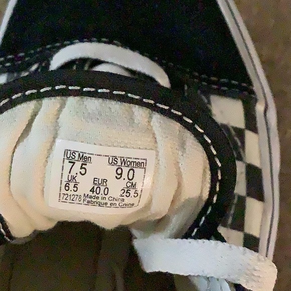 Vans Old Skool   Mens 7.5 Sneakers Womens 9 - Picture 6 of 6